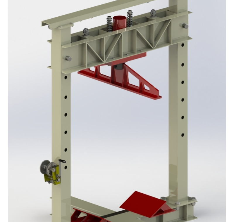 Beton Boru Test Presi 500 kN